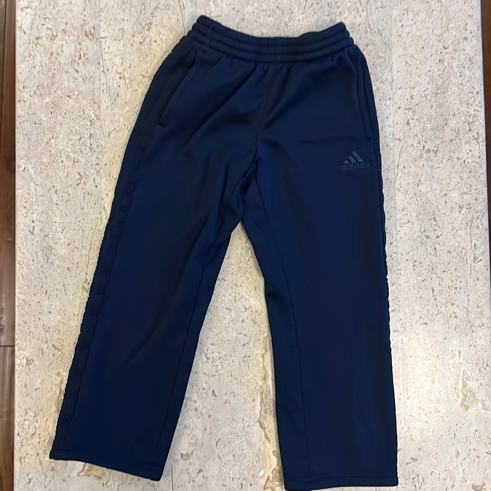 Adidas sweats navy boys size 8